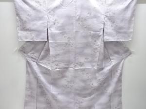 未使用品　草花模様小紋着物